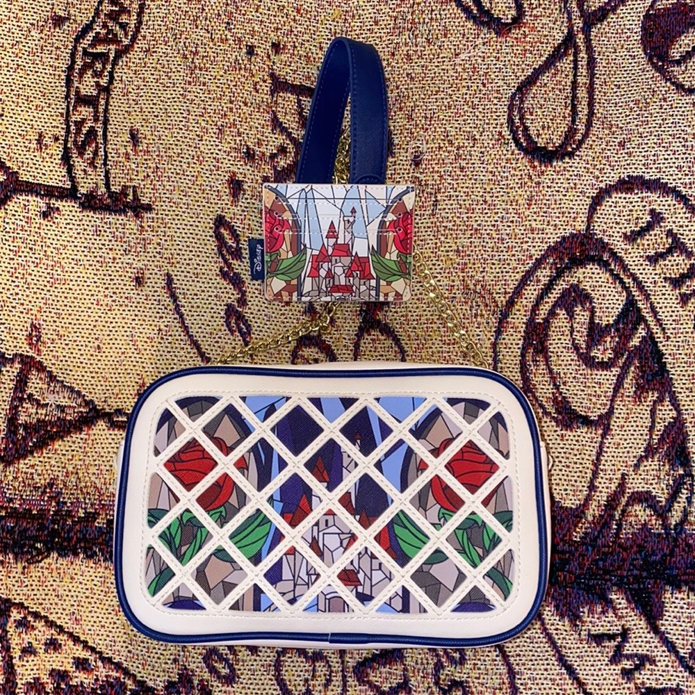 Loungefly Beauty and the Beast mini backpack